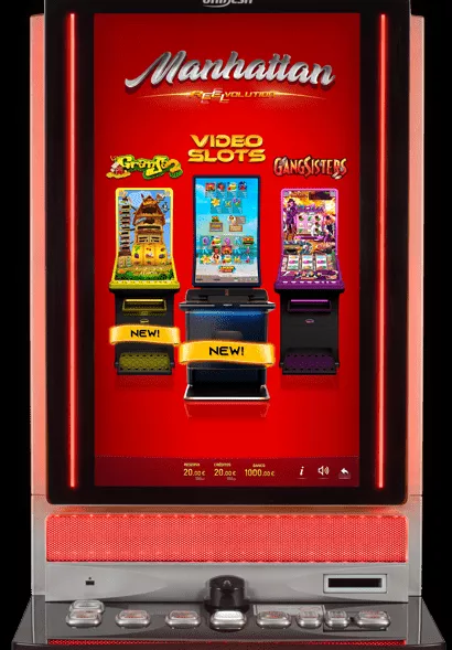 maquinas tragaperras para bar Manhattan Revolution 2022