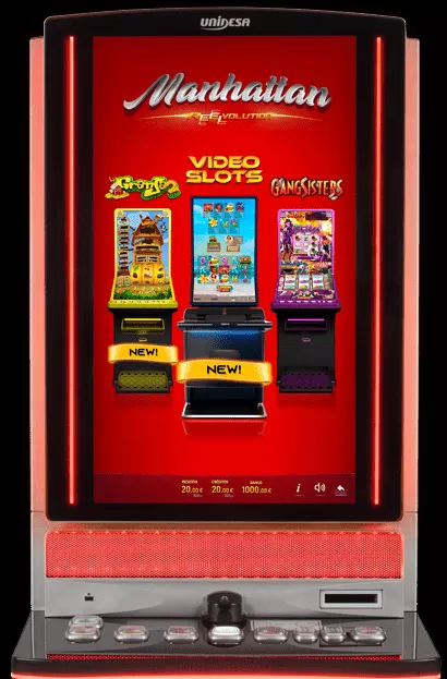 maquinas tragaperras para bar Manhattan Revolution 2022