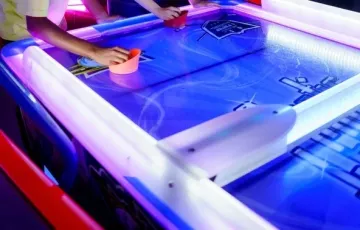 maquina recreativas air hockey o de aire