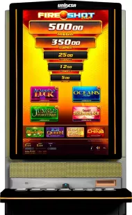 Máquina tragaperra para bares Modelo Fire Shot Bar 2023 Unidesa
